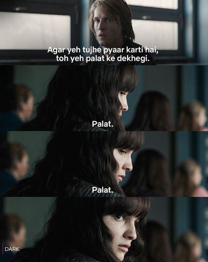 Netflix series Dark meme