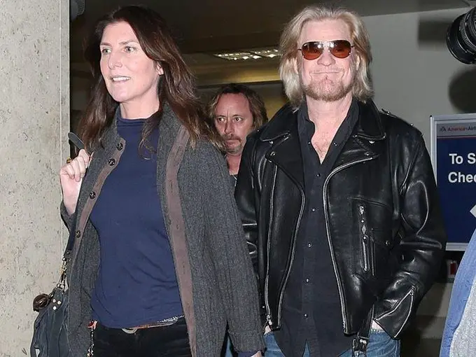 Daryl Hall with his former wife Amanda Aspinall.
