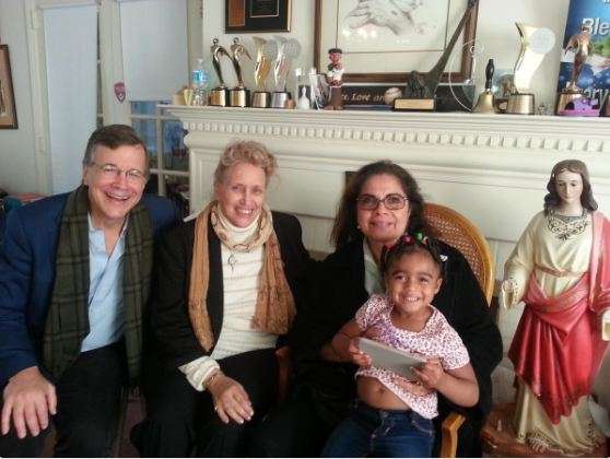 David Asman with his wife Marta Cecilia Asman.