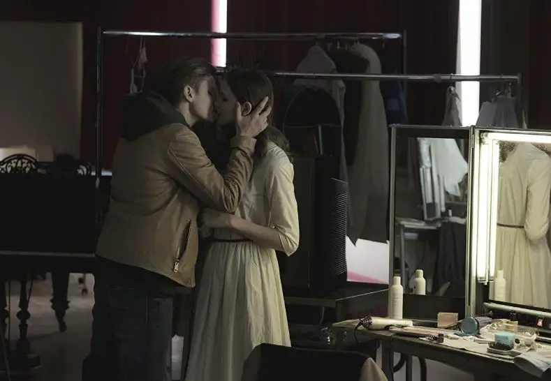 Lisa Vicari and Paul Lux together in one scene in series Dark