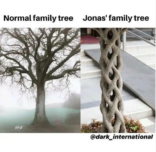 Jonas family tree meme of series Dark