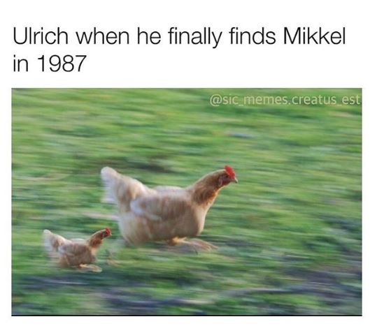 Netflix series Dark meme