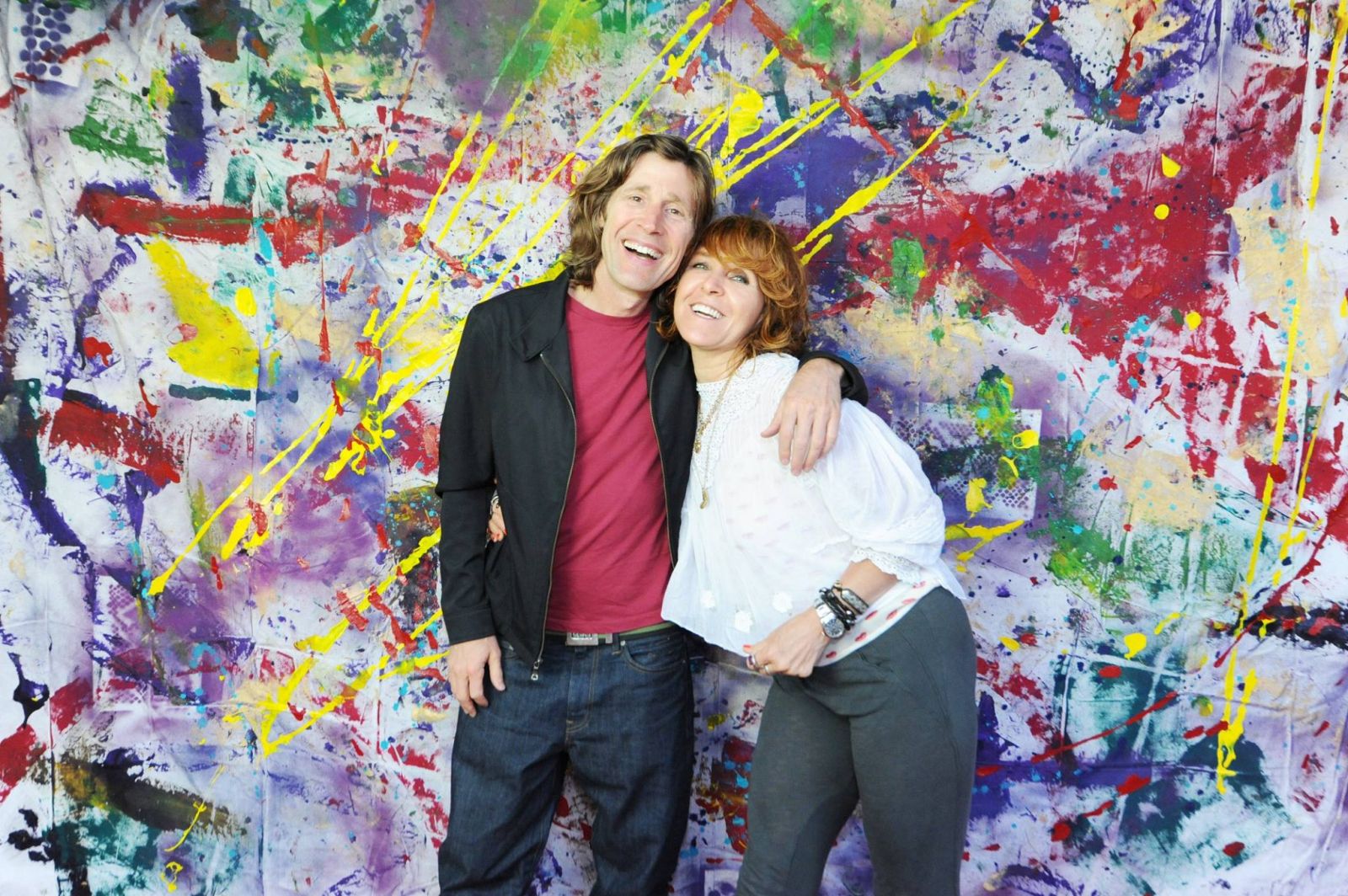 Rodney Mullen with girlfriend Lori Guidroz