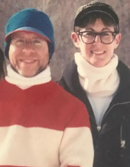 Bob Balaban with his wife.