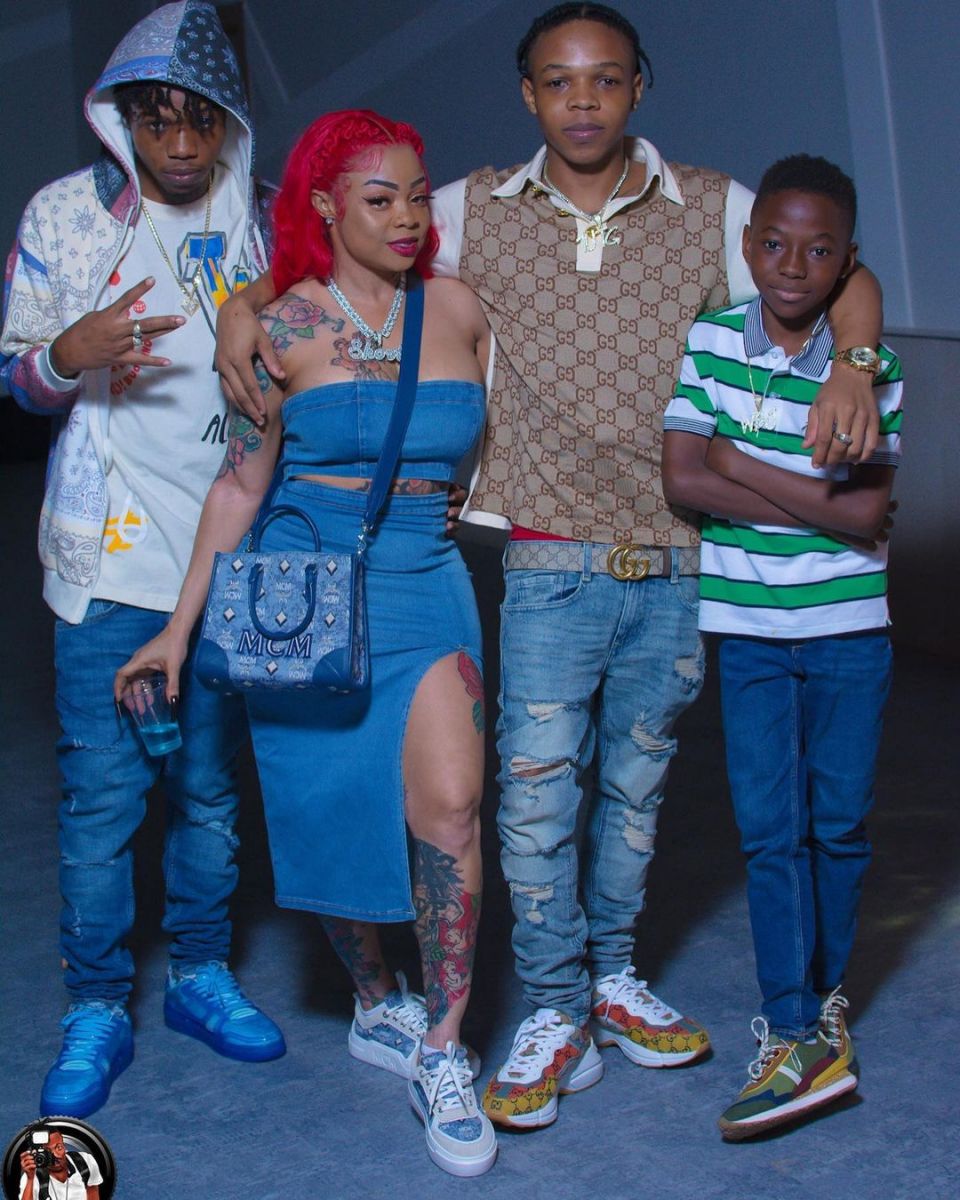 Vybz Kartel's common-law wife and children are reportedly filming their reality TV show, 'The Palmers.'
