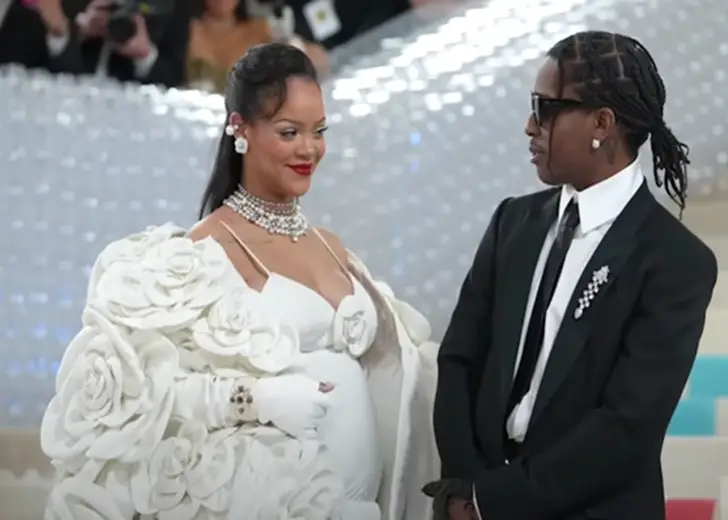 AAP Rocky Rihanna's Biggest Cheerleader for Baby No. 3