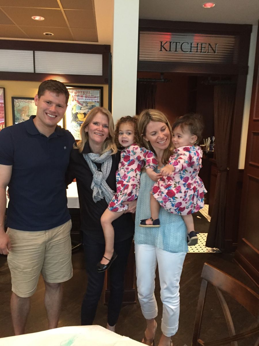 Martha Raddatz With Her Son Daughter And Grandchildren